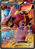 Volcanion EX (Full Art) 107  - Holofoil XY  Steam Siege - Ultra Rare