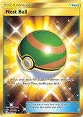 Nest Ball (Secret) 158  - Holofoil SM Base Set - Secret Rare