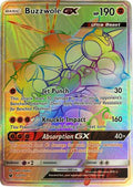 Buzzwole GX (Secret)/111  - Holofoil SM  Crimson Invasion - Secret Rare