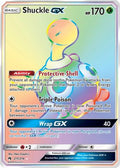 Shuckle GX (Secret)  - Holofoil SM  Lost Thunder - Secret Rare