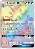 Tyranitar GX (Secret)  - Holofoil SM  Lost Thunder - Secret Rare