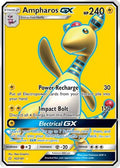 Ampharos GX (Full Art)  - Holofoil SM  Team Up - Ultra Rare