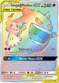 Gengar & Mimikyu GX (Secret)  - Holofoil SM  Team Up - Secret Rare