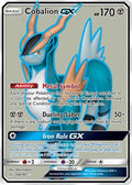 Cobalion GX (Full Art)  - Holofoil SM  Team Up - Ultra Rare