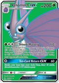 Venomoth GX (Full Art)  - Holofoil SM  Unbroken Bonds - Ultra Rare