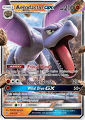 Aerodactyl GX 106  - Holofoil SM  Unified Minds - Ultra Rare