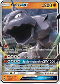 Onix GX 036  - Holofoil Hidden Fates - Ultra Rare