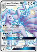 Alolan Ninetales GX SV53  - Holofoil Hidden Fates Shiny Vault - Shiny Holo Rare