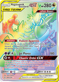 Naganadel & Guzzlord GX (Secret)  - Holofoil SM  Cosmic Eclipse - Secret Rare