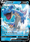 Lapras V 049  - Holofoil SWSH01 Sword & Shield Base Set - Ultra Rare