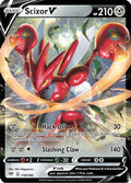 Scizor V 118  - Holofoil SWSH03 Darkness Ablaze - Ultra Rare