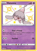 Hatenna SV054  - Holofoil Shining Fates Shiny Vault - Shiny Holo Rare