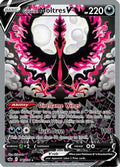 Galarian Moltres V (Alternate Full Art) 177  - Holofoil SWSH06 Chilling Reign - Ultra Rare