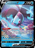 Lumineon V 040  - Holofoil SWSH09 Brilliant Stars - Ultra Rare
