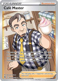 Cafe Master TG25  - Holofoil SWSH09 Brilliant Stars Trainer Gallery - Ultra Rare