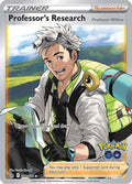 Professor's Research (Full Art) 078  - Holofoil Pokemon GO - Ultra Rare