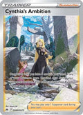 Cynthia's Ambition GG60  - Holofoil SWSH Crown Zenith Galarian Gallery - Ultra Rare