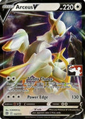 Arceus V  - Holofoil Prize Pack Series Cards - Ultra Rare