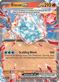 Eiscue ex 042  - Holofoil SV03 Obsidian Flames - Double Rare