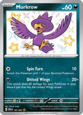 Murkrow 181  - Holofoil SV Paldean Fates - Shiny Rare
