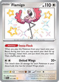 Flamigo 211  - Holofoil SV Paldean Fates - Shiny Rare