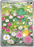 Fomantis 085/084  - Holofoil ME05 Pitch Black - Illustration Rare