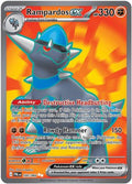 Rampardos ex 100/084  - Holofoil ME05 Pitch Black - Ultra Rare