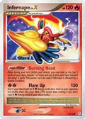 Infernape LV.X  - Holofoil Diamond and Pearl - Ultra Rare