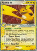 Raichu ex  Emerald - Ultra Rare