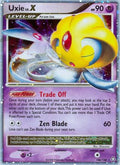 Uxie LV.X  - Holofoil Legends Awakened - Ultra Rare