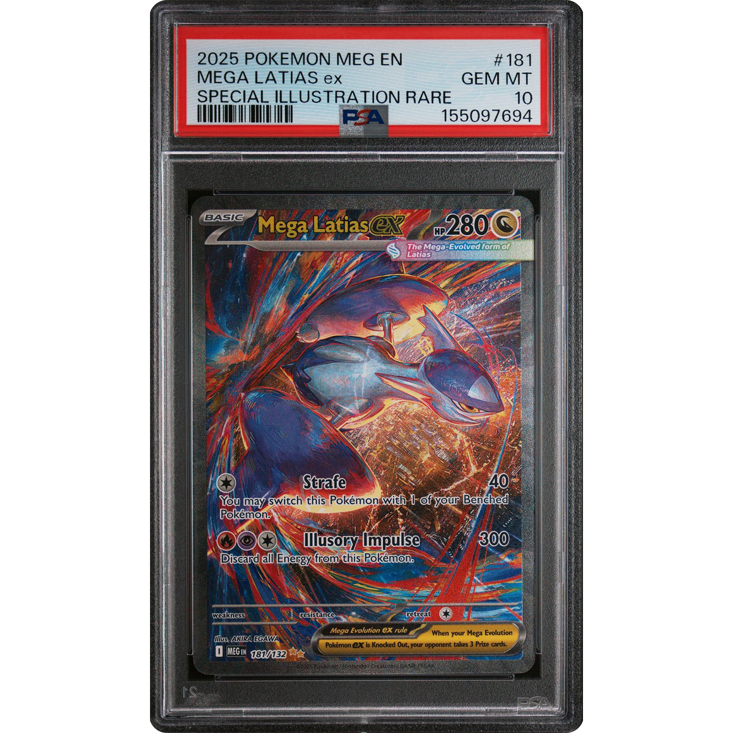 Mega Latias EX PSA 10