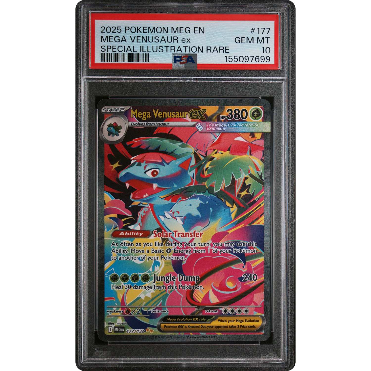 Mega Venusaur EX PSA 10